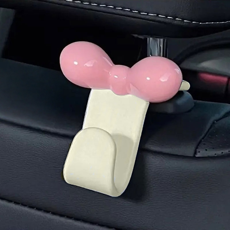 Travel Accessories Pack - ตะขอแขวนหลังเบาะรถยนต์แบบมินิมอล อุปกรณ์จัดเก็บของใช้ในรถยนต์ สำหรับกระเป๋าถือ ขนม และของใช้สำหรับการเดินทาง