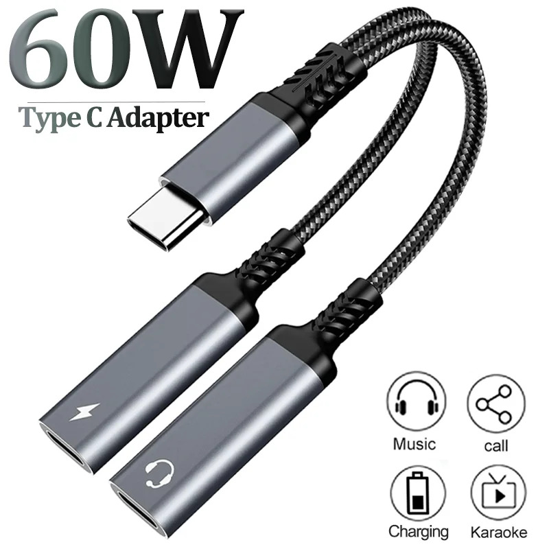 Travel Plug Type C - อะแดปเตอร์ OTG 2 in 1 USB-C