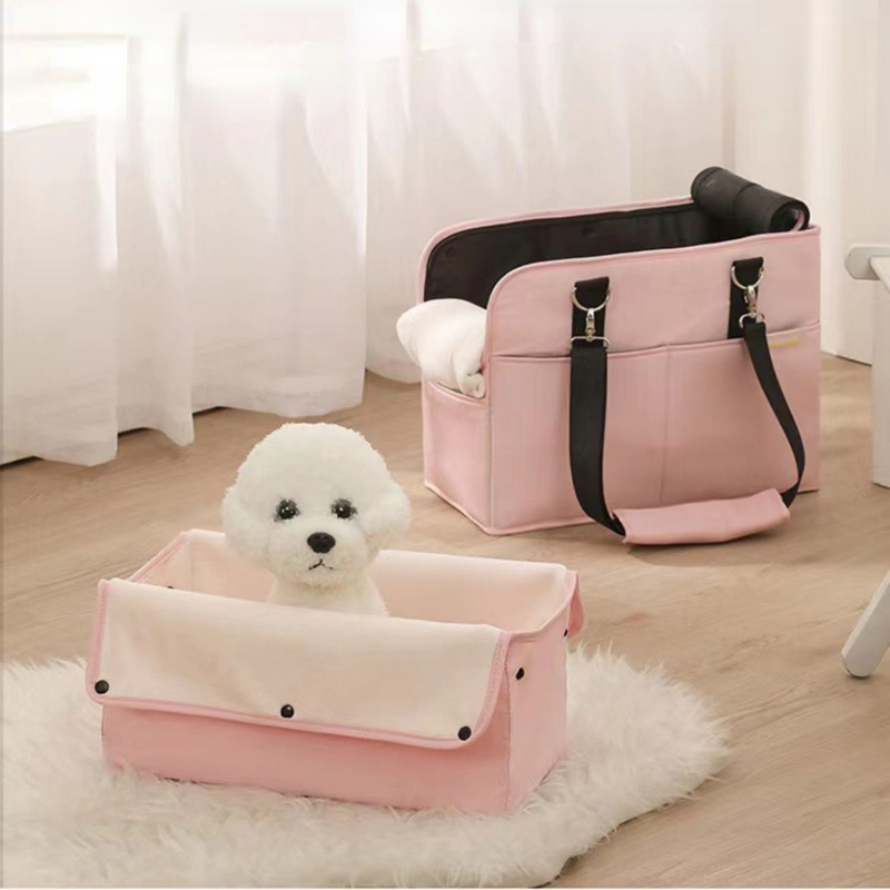 Travel Accessories Rome - กระเป๋าสุนัขแฟชั่นทนทานสายคล้องไหล่สําหรับลูกสุนัขขนาดเล็กกระเป๋าถืออุปกรณ์เสริมสําหรับสัตว์เลี้ยงสัตว์เลี้ยงอเนกประสงค์พกพา
