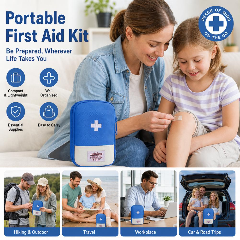 1/2/3/4/5/10 ชิ้น กระเป๋าใส่ยา - First Aid Travel Kit บทวิจารณ์และราคา