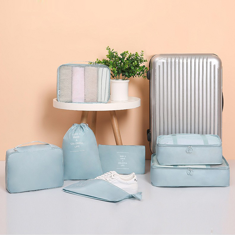 ชุดกระเป๋าจัดระเบียบ 7 ชิ้น -  - Travel Accessories Packing Cubes บทวิจารณ์และราคา