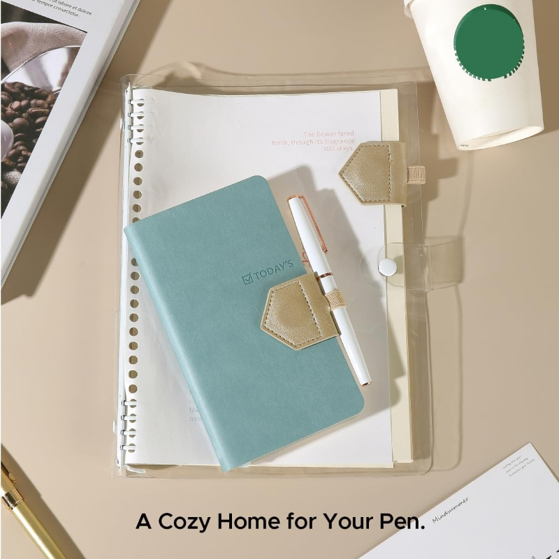 ที่คั่นหนังสือแม่เหล็กหนัง PU  - Travel Journal Accessories บทวิจารณ์และราคา