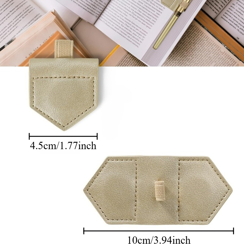 ที่คั่นหนังสือแม่เหล็กหนัง PU  - Travel Journal Accessories บทวิจารณ์และราคา