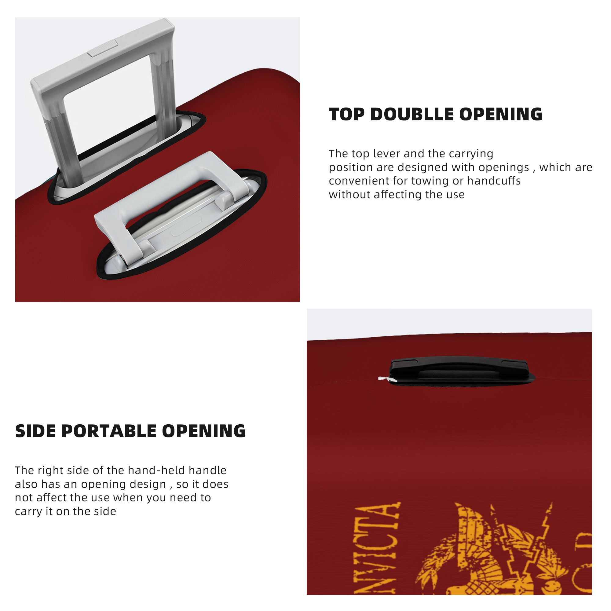 ฝาครอบกระเป๋าเดินทางลายอินทรีท - Travel Accessories Rome บทวิจารณ์และราคา