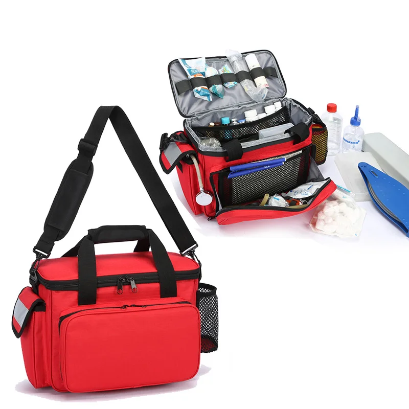 ชุดปฐมพยาบาลกลางแจ้งแบบพกพา กร - First Aid Travel Kit บทวิจารณ์และราคา