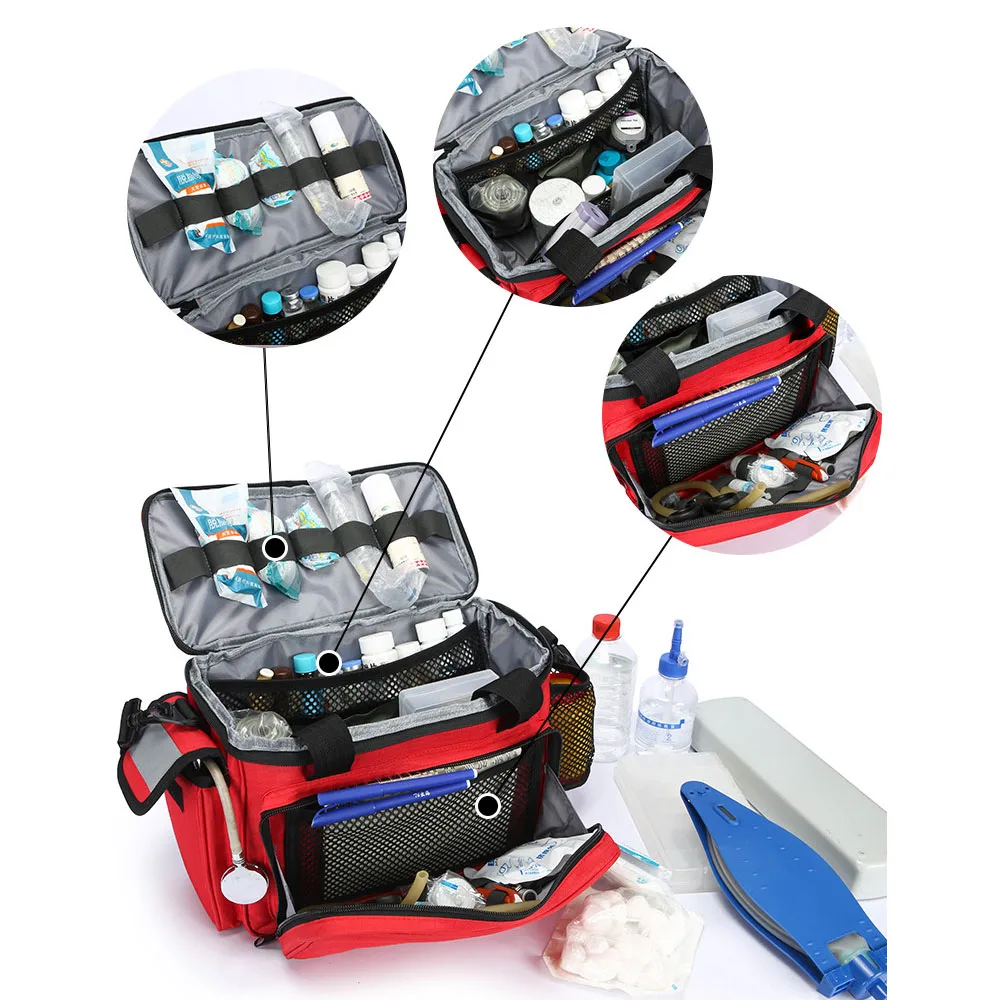 ชุดปฐมพยาบาลกลางแจ้งแบบพกพา กร - First Aid Travel Kit บทวิจารณ์และราคา