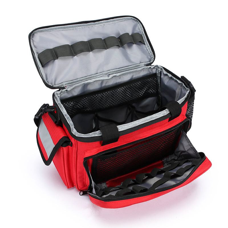 ชุดปฐมพยาบาลกลางแจ้งแบบพกพา กร - First Aid Travel Kit บทวิจารณ์และราคา