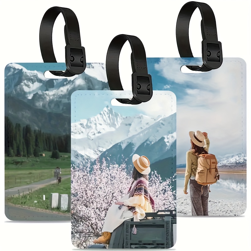 ป้ายติดกระเป๋าหนังลายภาพถ่ายแบ - Travel Accessories Meaning บทวิจารณ์และราคา