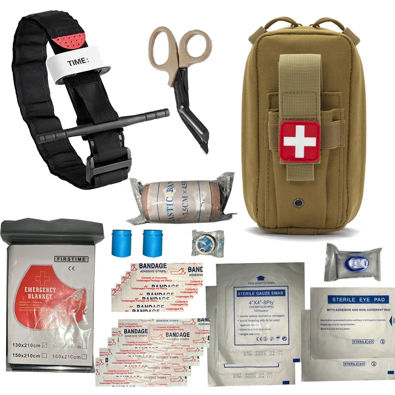 ชุดอุปกรณ์ช่วยชีวิตในเครื่องมื - First Aid Travel Kit บทวิจารณ์และราคา