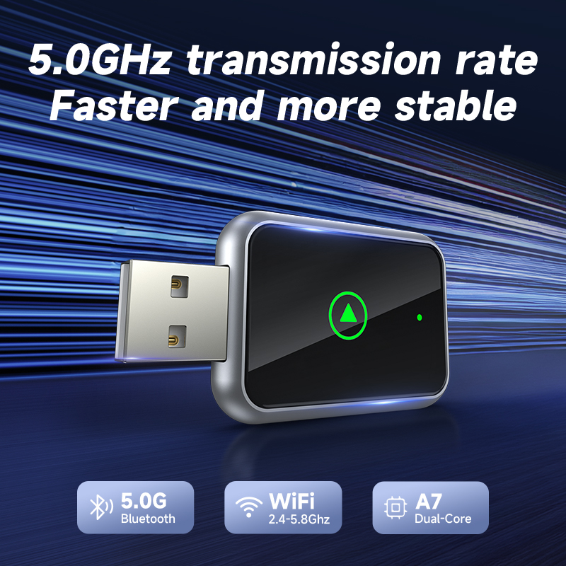 อะแดปเตอร์ CarPlay ไร้สาย 2 in - Travel Plug Type C บทวิจารณ์และราคา