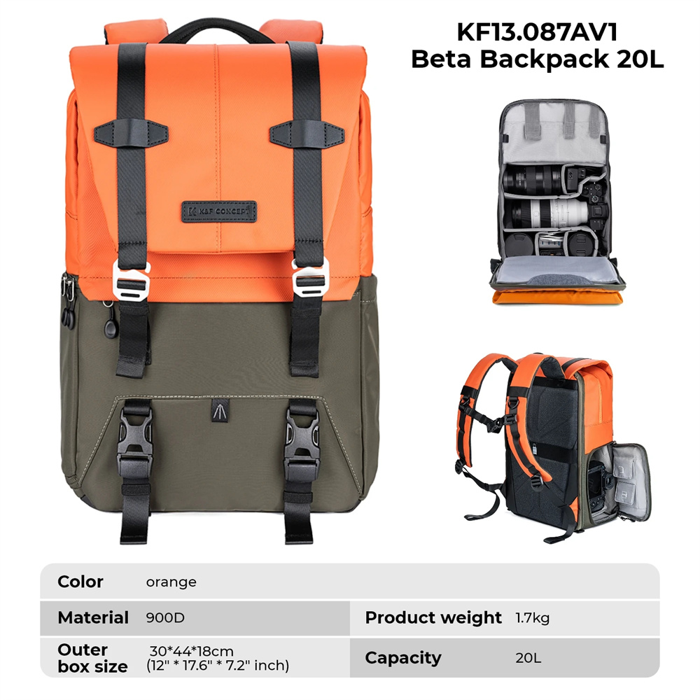 K&F CONCEPT กระเป๋ากล้อง กระเป - Camera Bag Travel บทวิจารณ์และราคา