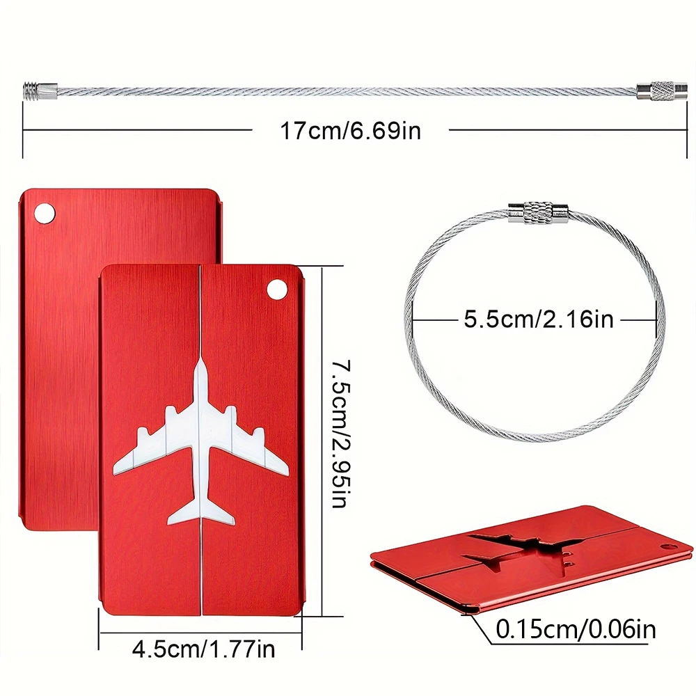 อลูมิเนียมอัลลอยด์แท็กกระเป๋าเ - Qantas Travel Accessories บทวิจารณ์และราคา