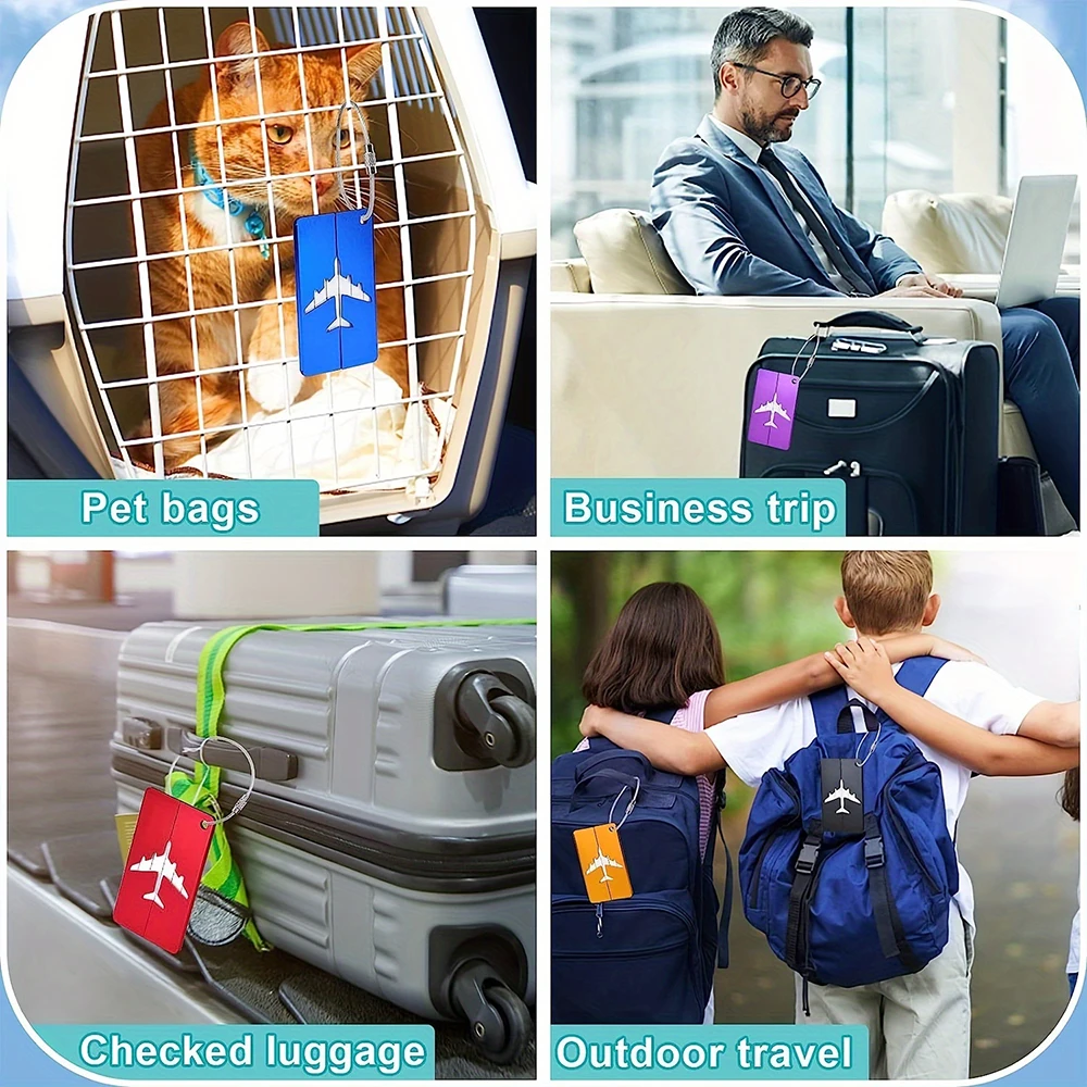 อลูมิเนียมอัลลอยด์แท็กกระเป๋าเ - Qantas Travel Accessories บทวิจารณ์และราคา