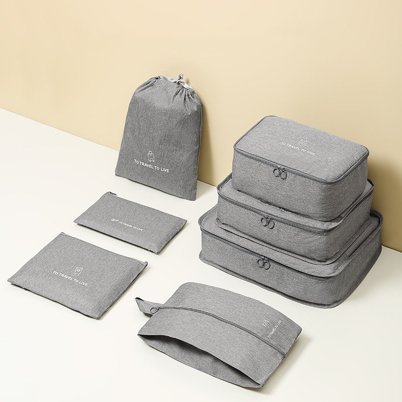 ชุดกระเป๋าจัดระเบียบสำหรับเดิน - Travel Accessories Packing Cubes บทวิจารณ์และราคา