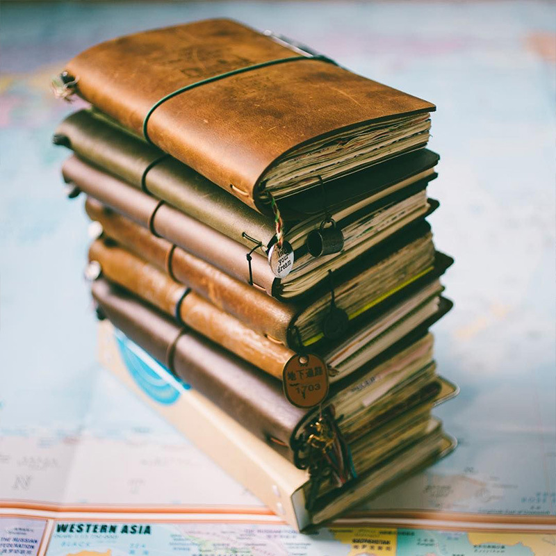 Defective Retro ปกหนังโน้ตบุ๊ค - Travel Journal Accessories บทวิจารณ์และราคา