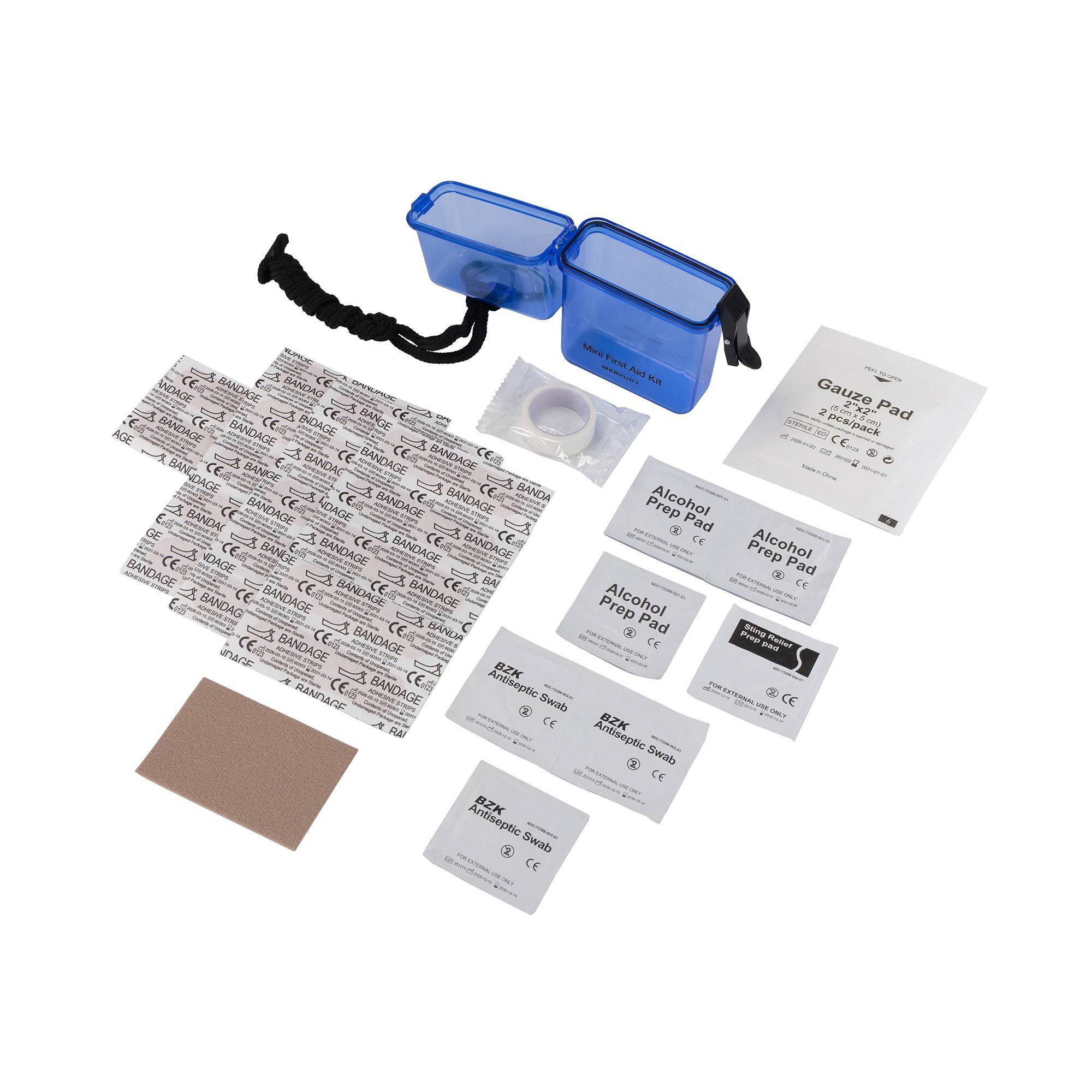 ชุดปฐมพยาบาลขนาดเล็กพร้อมกระเป - First Aid Travel Kit บทวิจารณ์และราคา