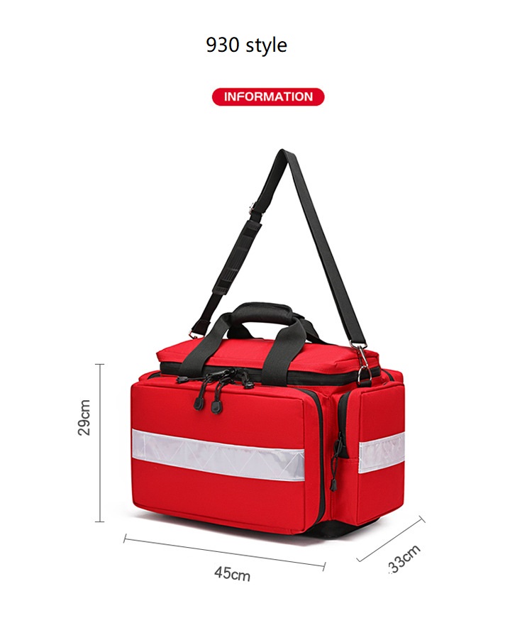 ชุดปฐมพยาบาลกลางแจ้งความจุขนาด - First Aid Travel Kit บทวิจารณ์และราคา