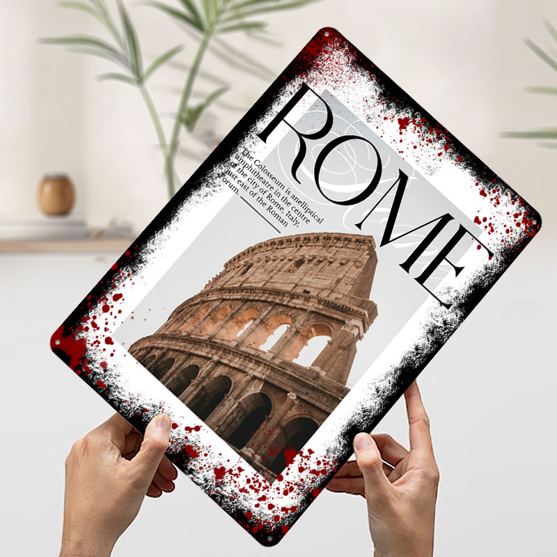 โปสเตอร์ท่องเที่ยวโรมโคลอสเซีย - Travel Accessories Rome บทวิจารณ์และราคา