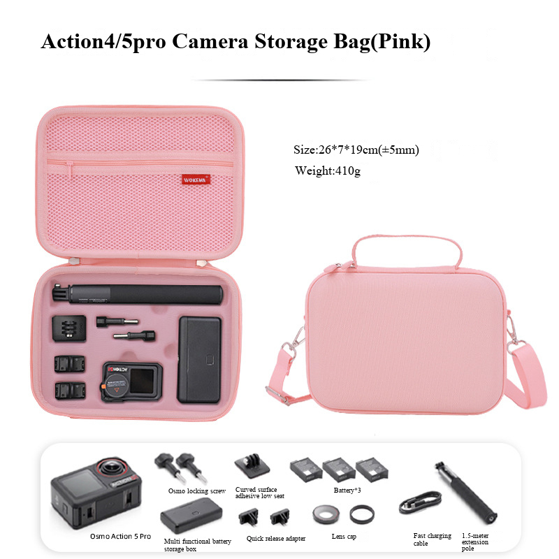สำหรับ DJI Osmo Action 3/4/5 p - Camera Bag Travel บทวิจารณ์และราคา