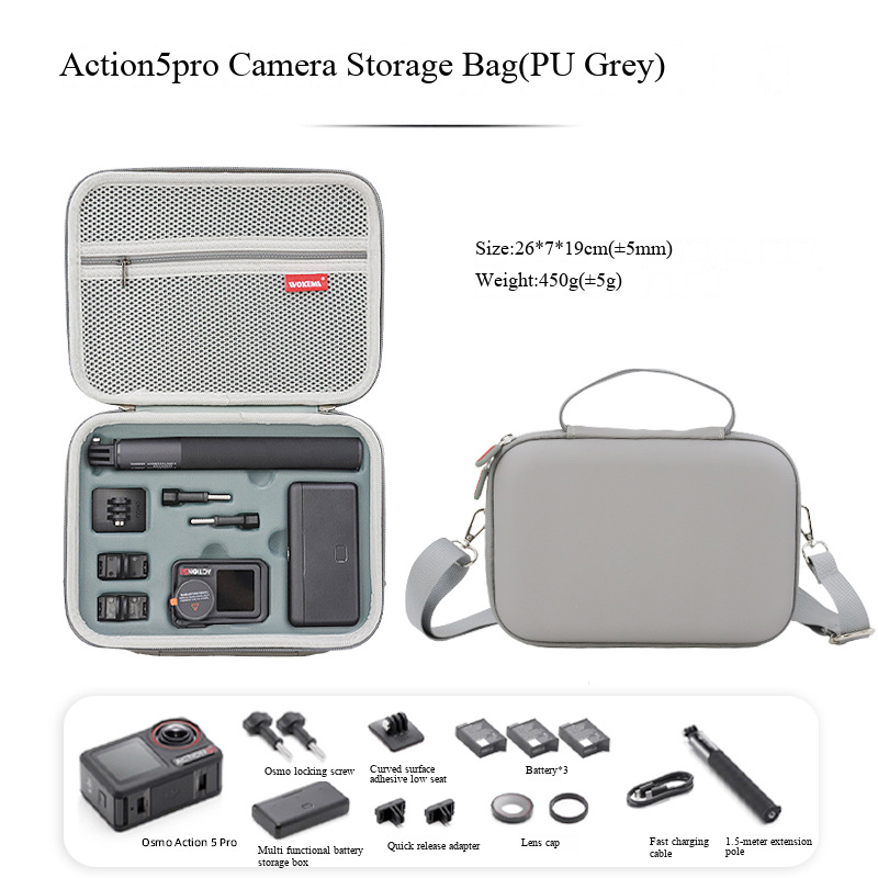 สำหรับ DJI Osmo Action 3/4/5 p - Camera Bag Travel บทวิจารณ์และราคา