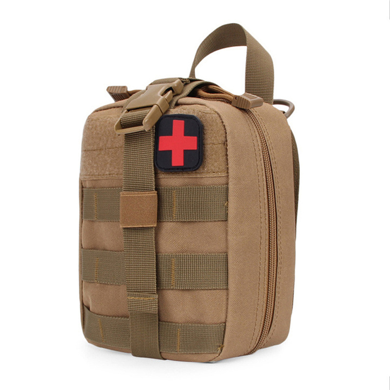 Molle ยุทธวิธีชุดปฐมพยาบาลถุงแ - First Aid Travel Kit บทวิจารณ์และราคา
