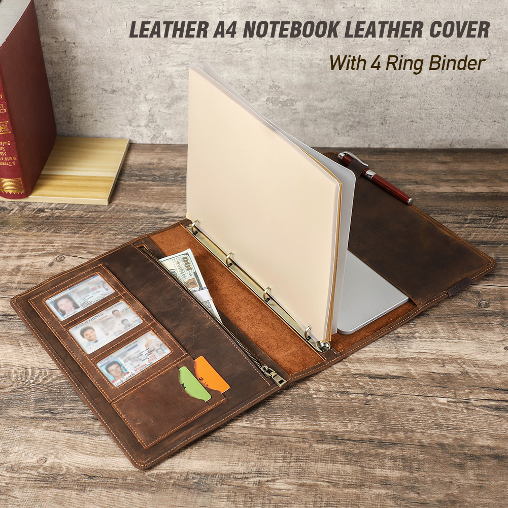 แบบย้อนยุคสุดหรูเคสหนังโน้ตบุ๊ - Travel Journal Accessories บทวิจารณ์และราคา