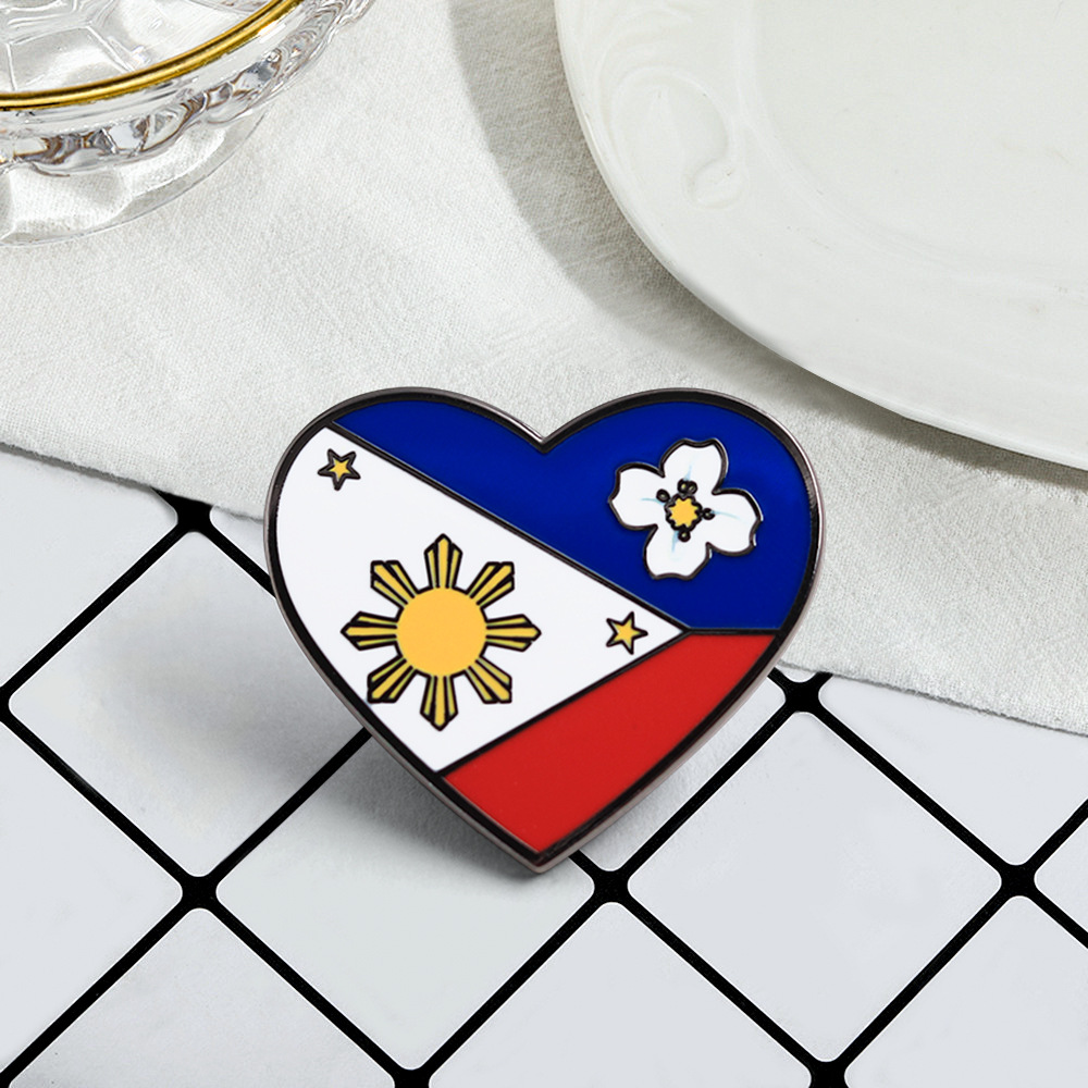 เข็มกลัดเคลือบลายธงชาติฟิลิปปิ - Travel Accessories Philippines บทวิจารณ์และราคา